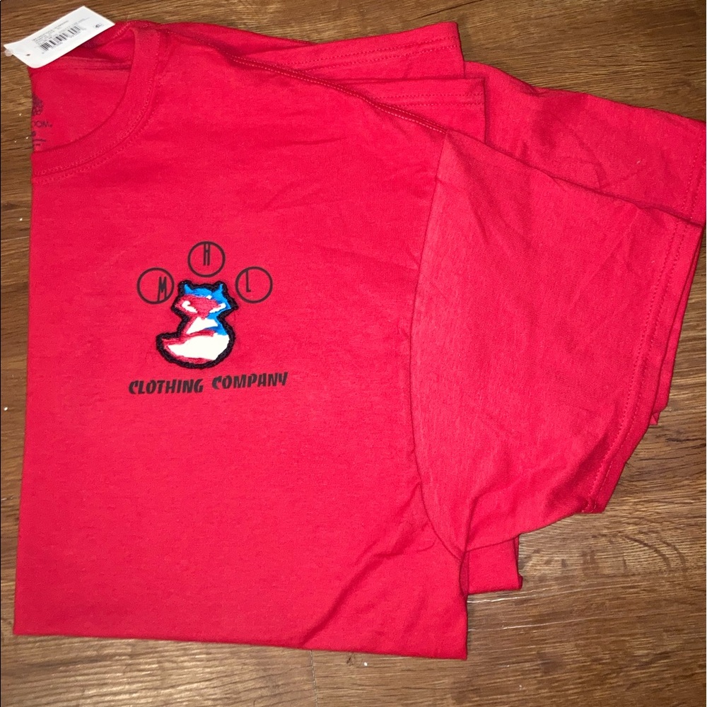 MHL CLOTHING Mens MoneyHungry T shirt embroidery